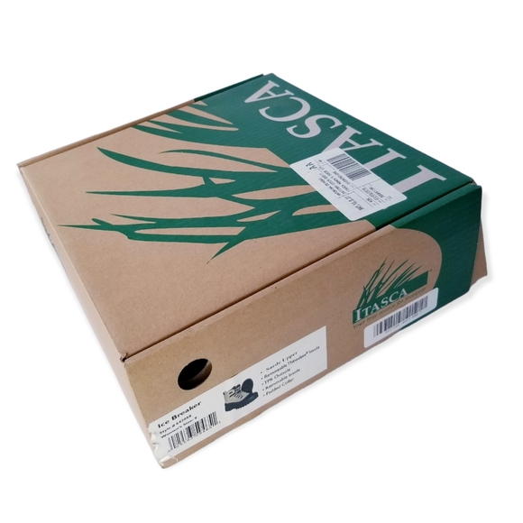 New Itasca "Ice Breaker" Grey Suede Insulated Winter Ankle Boots Woman's Size 9 - Picture 9 of 9